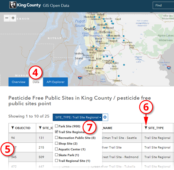 Inspect GIS Data